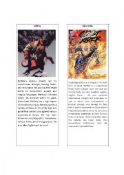 Superheroes 6 ( Hellboy and Ghost Rider)