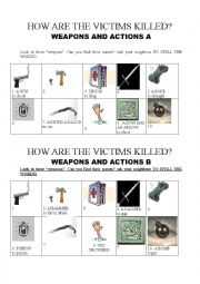 DETECTIVE STORIES WEAPONS AND CRIMES