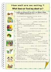 English Worksheet: Present Simple x Present Continuous