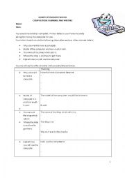 English Worksheet: Letter-writing