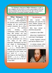 shakespeares biography