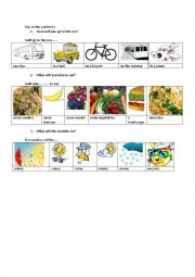 English Worksheet: Trip to the Zoo part 1