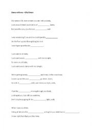 English Worksheet: Olly Omurs - Dance with me