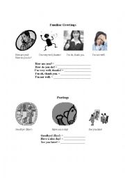 English Worksheet: Beginners Workbook Lesson 1, Part 4