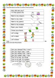 English Worksheet: Trace the words