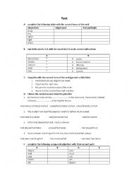 English Worksheet: a quiz about copound adjectives, some collocations, the use of the past perfect and past perfect continuous