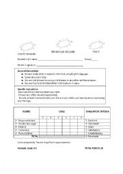 English Worksheet: ESP Test