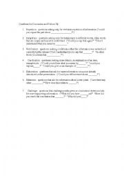 English Worksheet: ESL Discussion Prompts