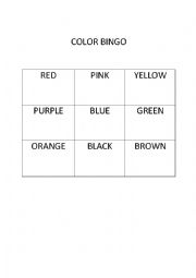 color bingo