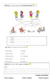 worksheet