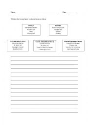 English Worksheet: My Family