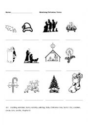 English Worksheet: Christmas Terms