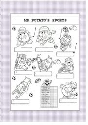 Mr Potatos sports