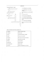 English Worksheet: Jobs