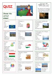 Hungary worksheets