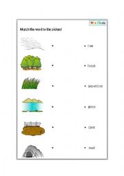 Word Match - ESL worksheet by John Lee