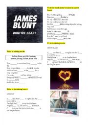 James Blunt Bonfire heart