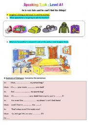 English Worksheet: Jo is late!