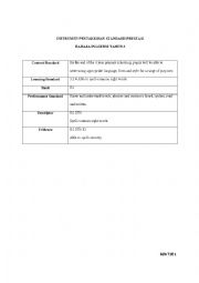 English Worksheet: Classroom objects