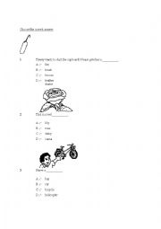 English Worksheet: english