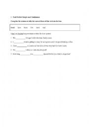 English Worksheet: Past Simple and Past Continuous