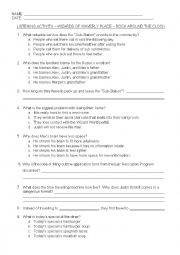 English Worksheet: Wizards of Waverly Place - Rock around the clock