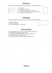 English Worksheet: english riddles and puzzles