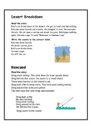 English Worksheet: Story Sequencing 2