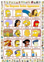 The Simpsons Series: Appearance Pictionary
