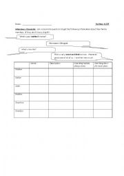 English Worksheet: Interview a classmate about family