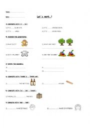 English Worksheet: Childrens Activity