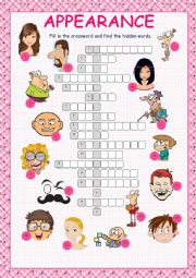 Appearance Crossword Puzzle