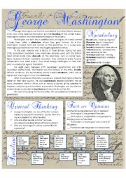 Presidents Day: George Washington Reading