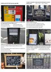 SIGNS AND NOTICES #6 (10 photos on 2 pages)