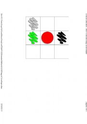English Worksheet: Colors & Shapes Bingo