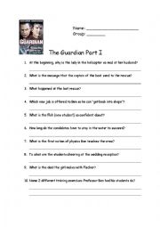 The Guardian--Questions--part 1