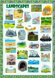 Landscapes Picture Dictionary