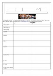 English Worksheet: CARNIVAL RESEARCH AND PRESENTATION