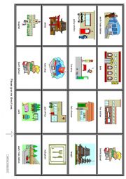 English Worksheet: DIRECTIONS - Conversations and maps - Beginner and young learners (streets) 1