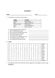 English Worksheet: futurewith 