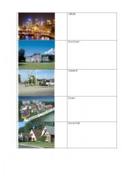 English Worksheet: Neighbourhoods