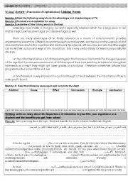 English Worksheet: 2nd year Bac Capitalization and punctuation activty