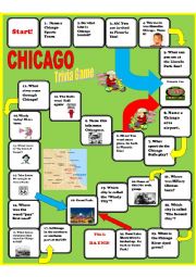Chicago Trivia Board Game