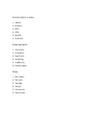 English Worksheet: Classroom things, colours and numbers from 1 to 12
