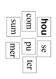 English Worksheet: word puzzle