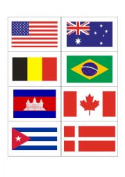 Flags of the world warm-up