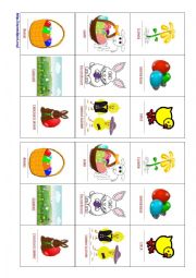 Easter Go Fish Card Game (have/have got)