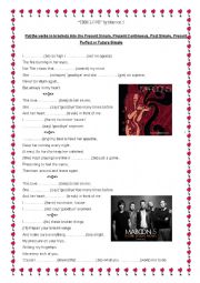 English Worksheet: This love by Maroon 5