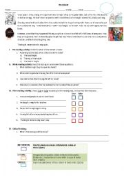 English Worksheet: Tale