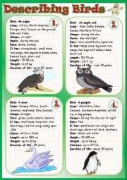 Describing Birds